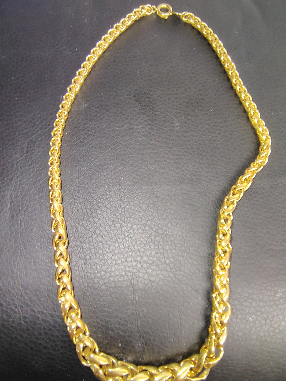 Gold-Tone Women's Rope Chain Necklace - Elegant Fashion Jewelry